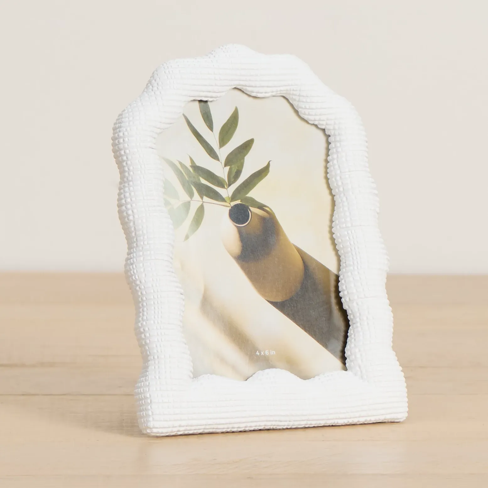Tinsley White Small Picture Frame
