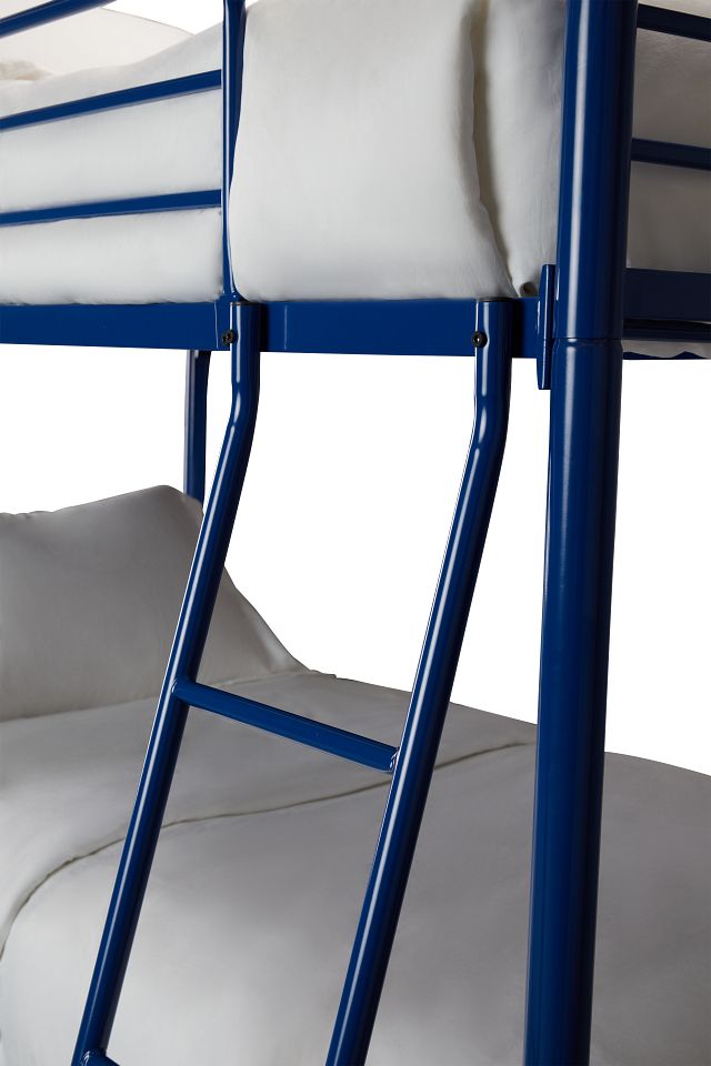 Rory Blue Metal Bunk Bed