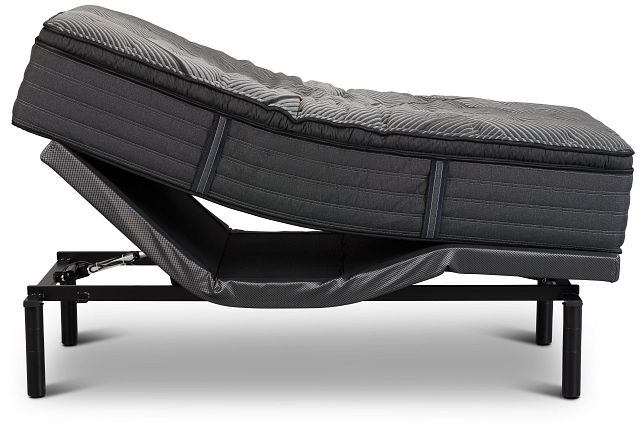 Beautyrest Black L-class Medium Pillow Top Advanced Motion Adjustable Mattress Set (1)