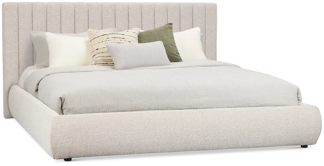 Nomad Gray Uph Platform Bed