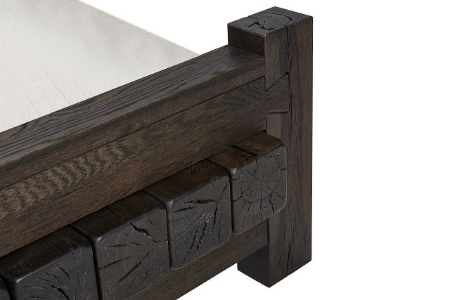 Salt Lake Dark Tone Platform Bed