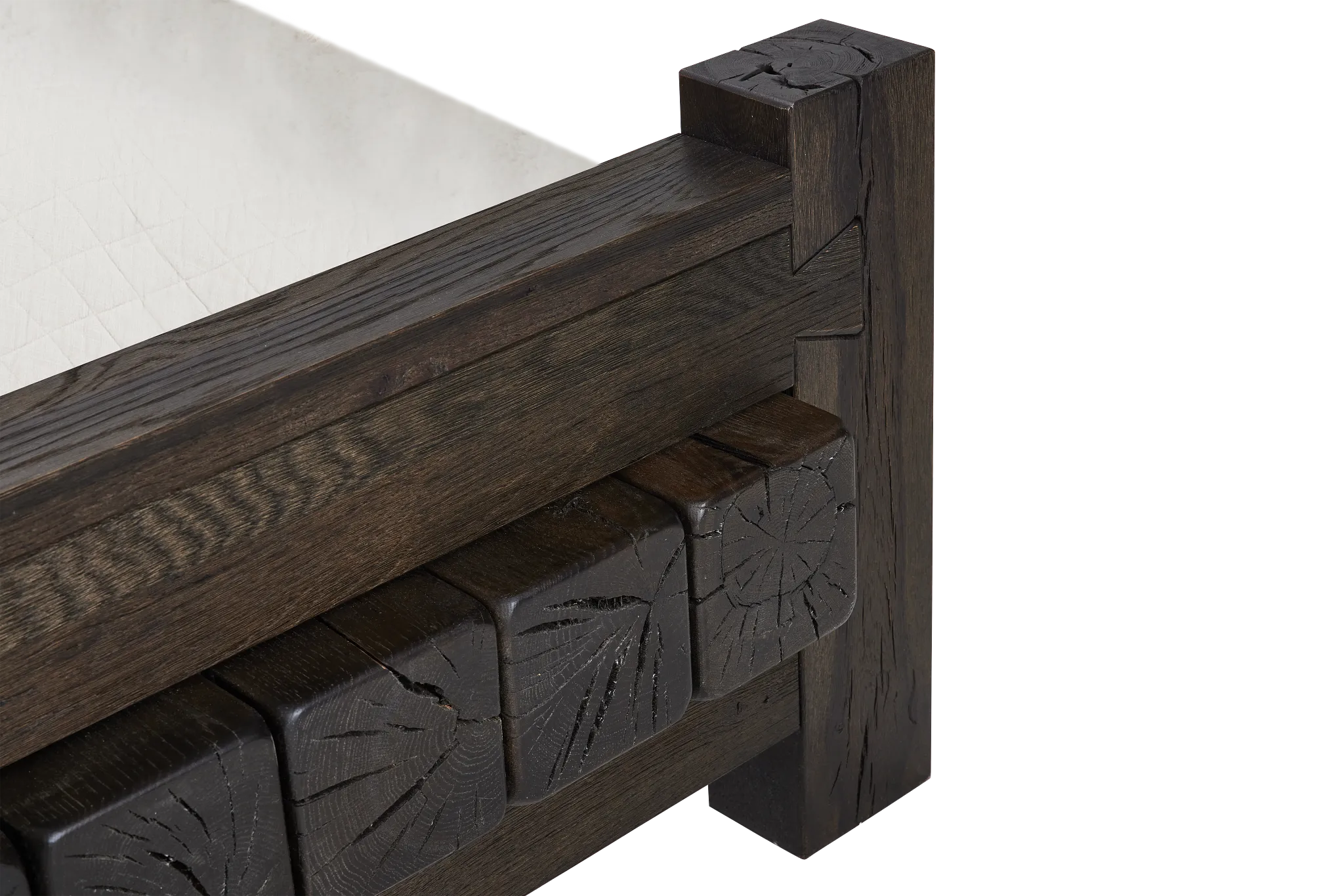 Salt Lake Dark Tone Platform Bed