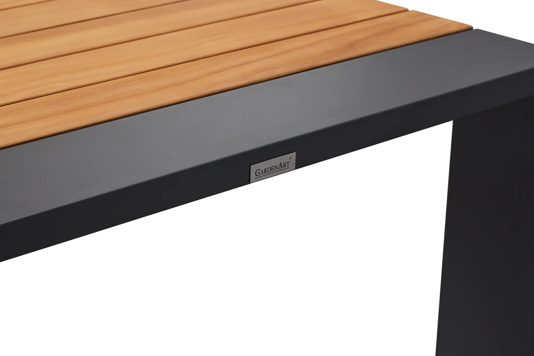 Sunrise Dark Gray Teak 65" Rectangular Table Sunrise Dark Gray Teak 65" Rectangular Table