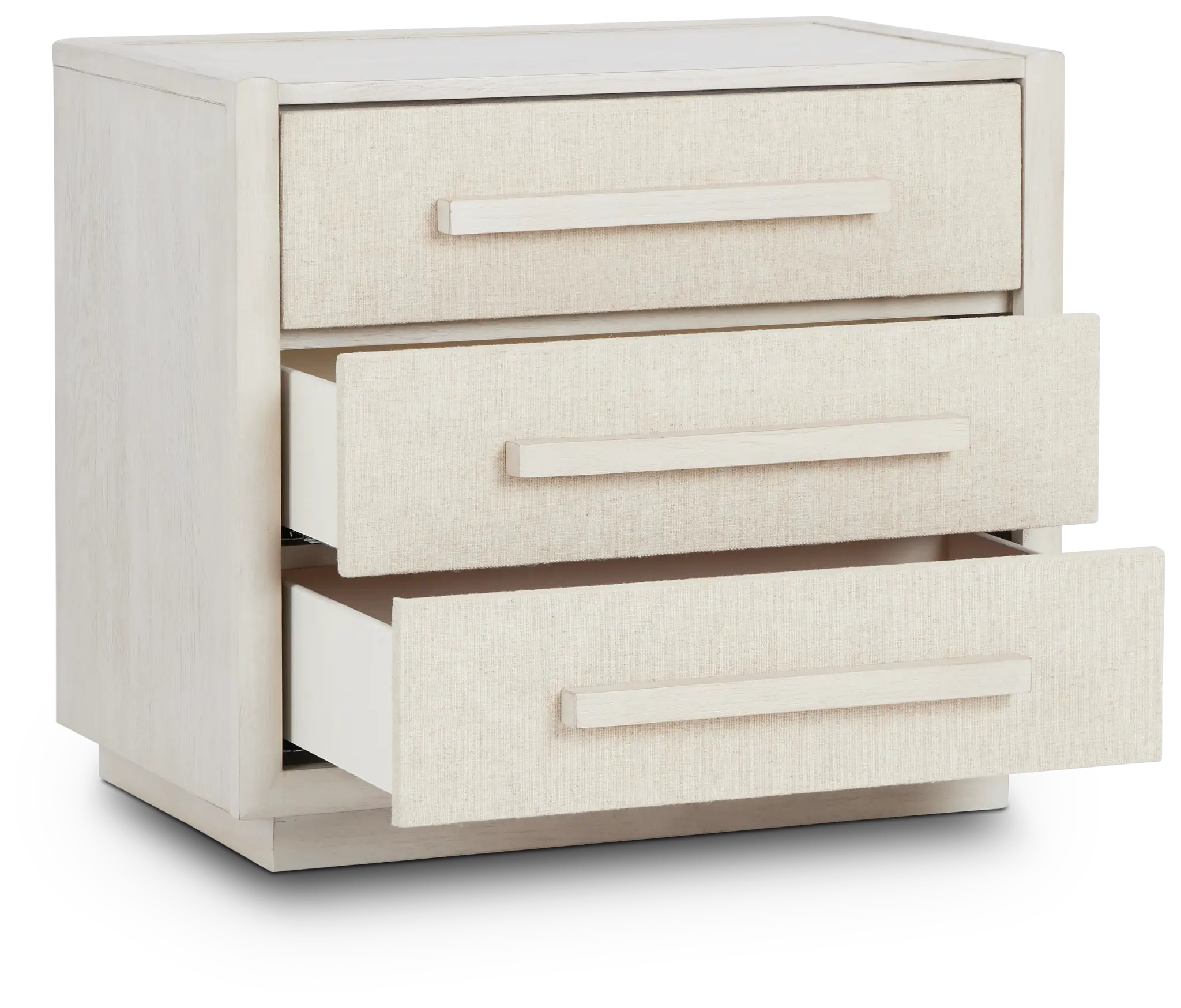 Marseilles Light Tone 3-drawer Nightstand Marseilles Light Tone 3-drawer Nightstand
