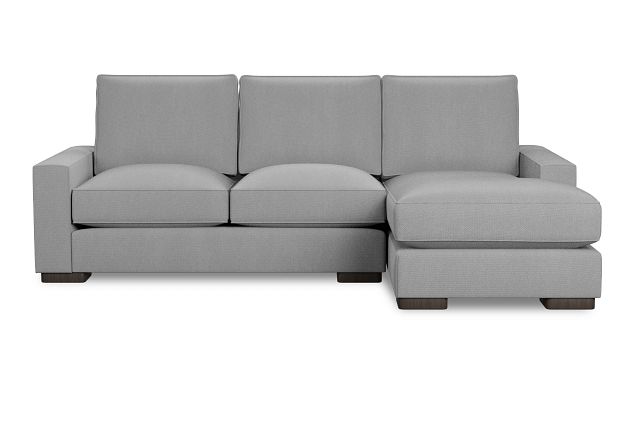 Edgewater Delray Light Gray Right Chaise Sectional