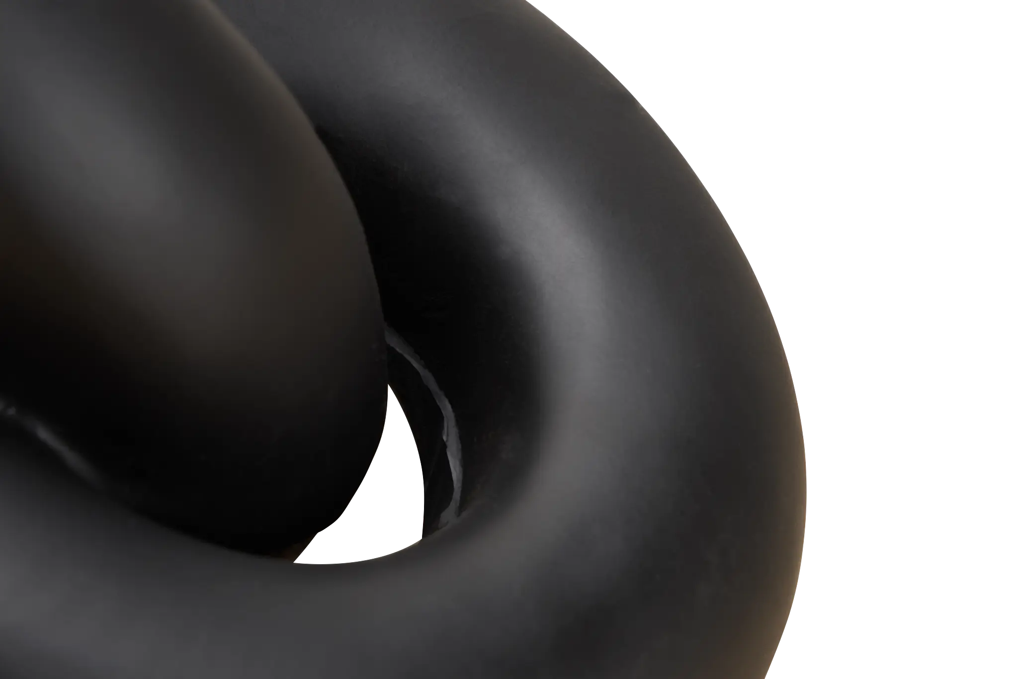 Damla Black Resin Sculpture Damla Black Resin Sculpture