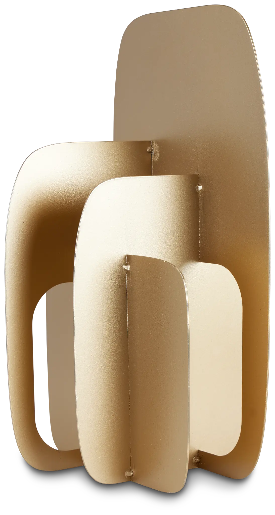 Clarissa Gold Metal Tabletop Accessory Clarissa Gold Metal Tabletop Accessory