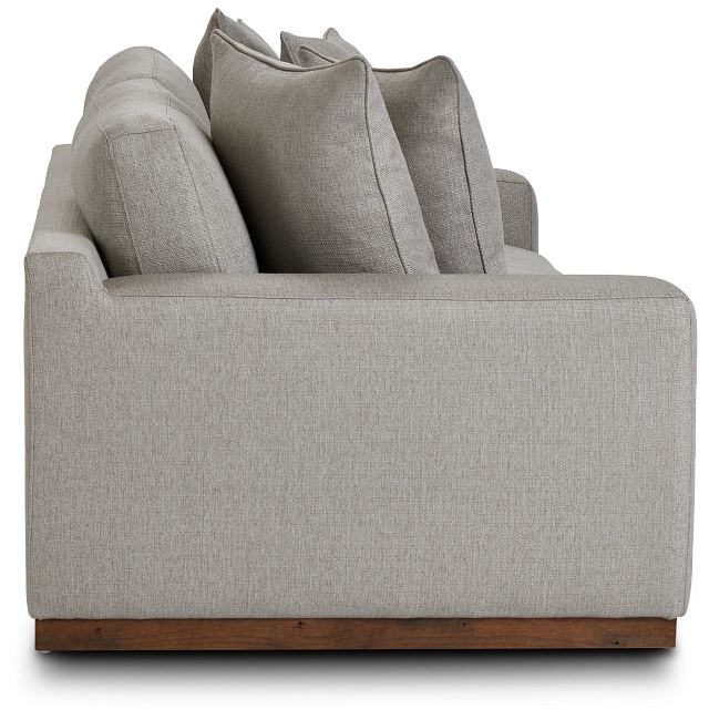 Mckenzie Light Gray Fabric Sofa