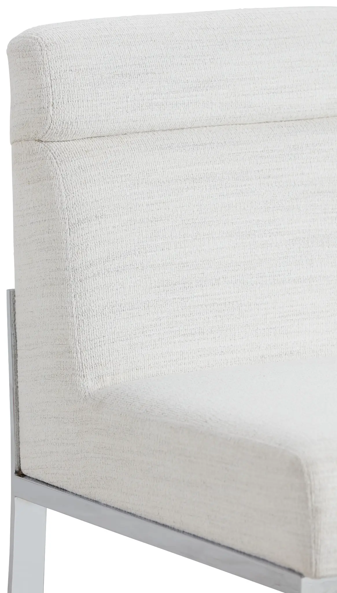 Ocean Drive White Metal Upholstered Side Chair Ocean Drive White Metal Upholstered Side Chair