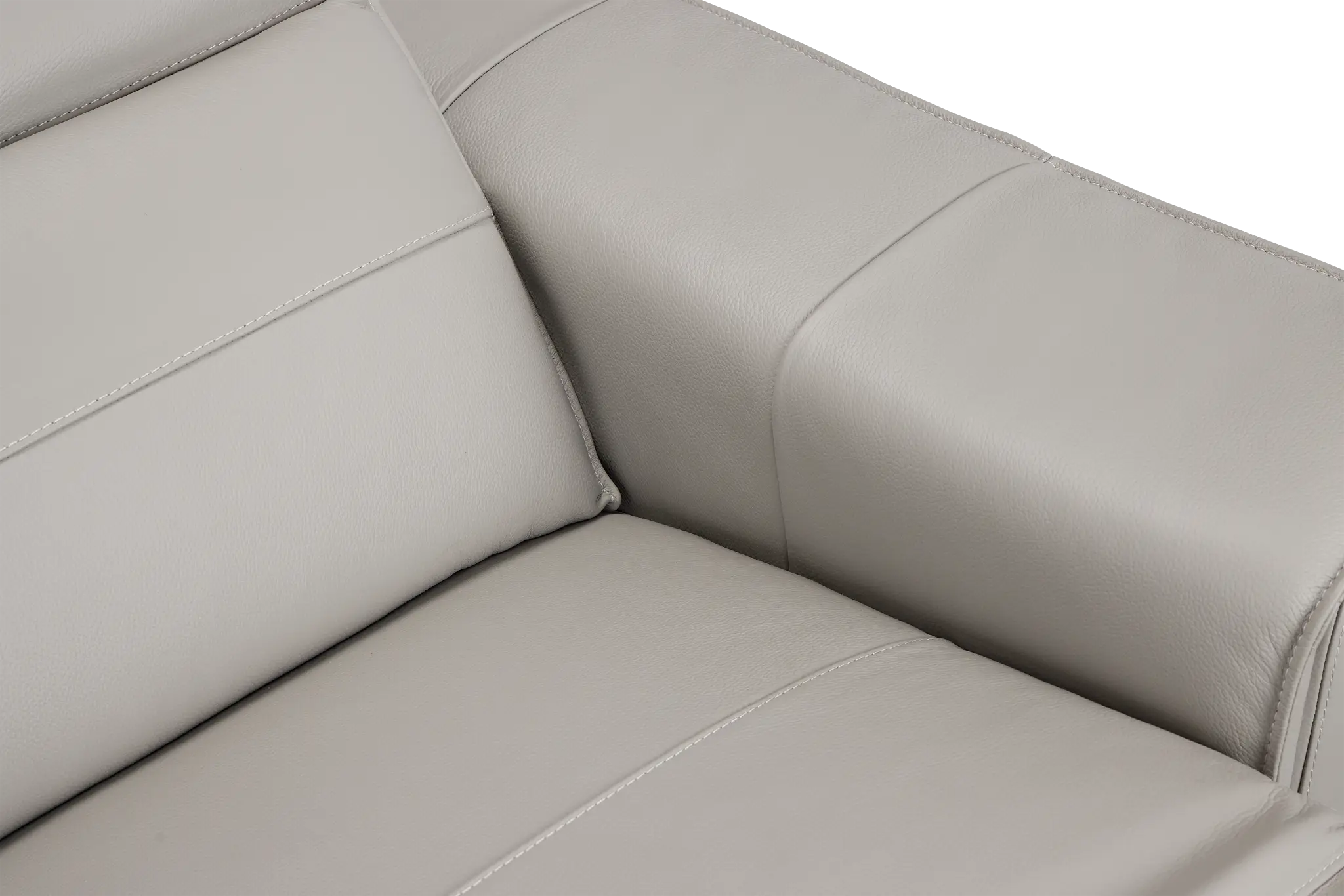 Pearson Gray Leather Power Reclining Sofa Pearson Gray Leather Power Reclining Sofa