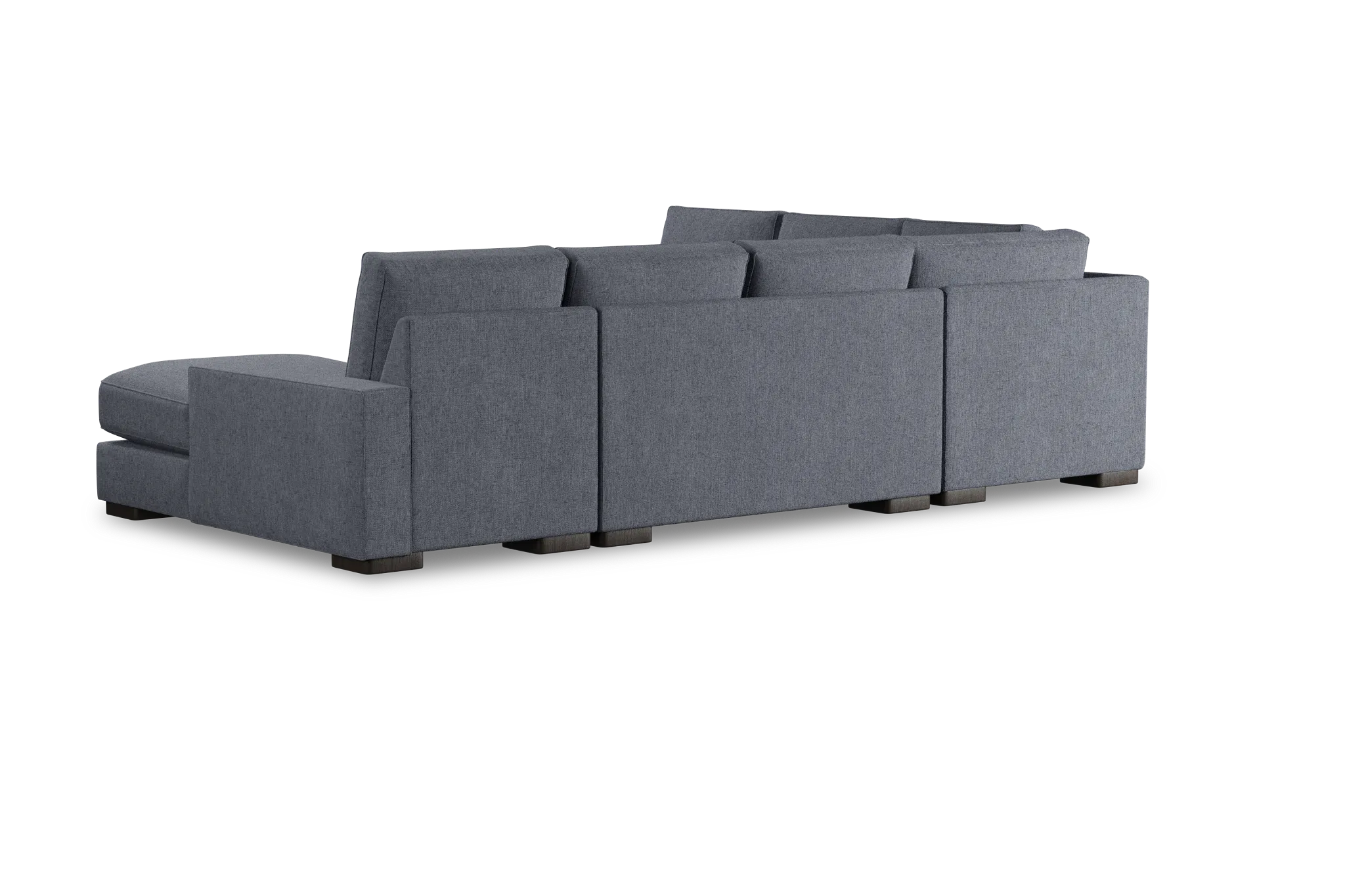 Edgewater Elevation Gray Medium Right Chaise Sectional