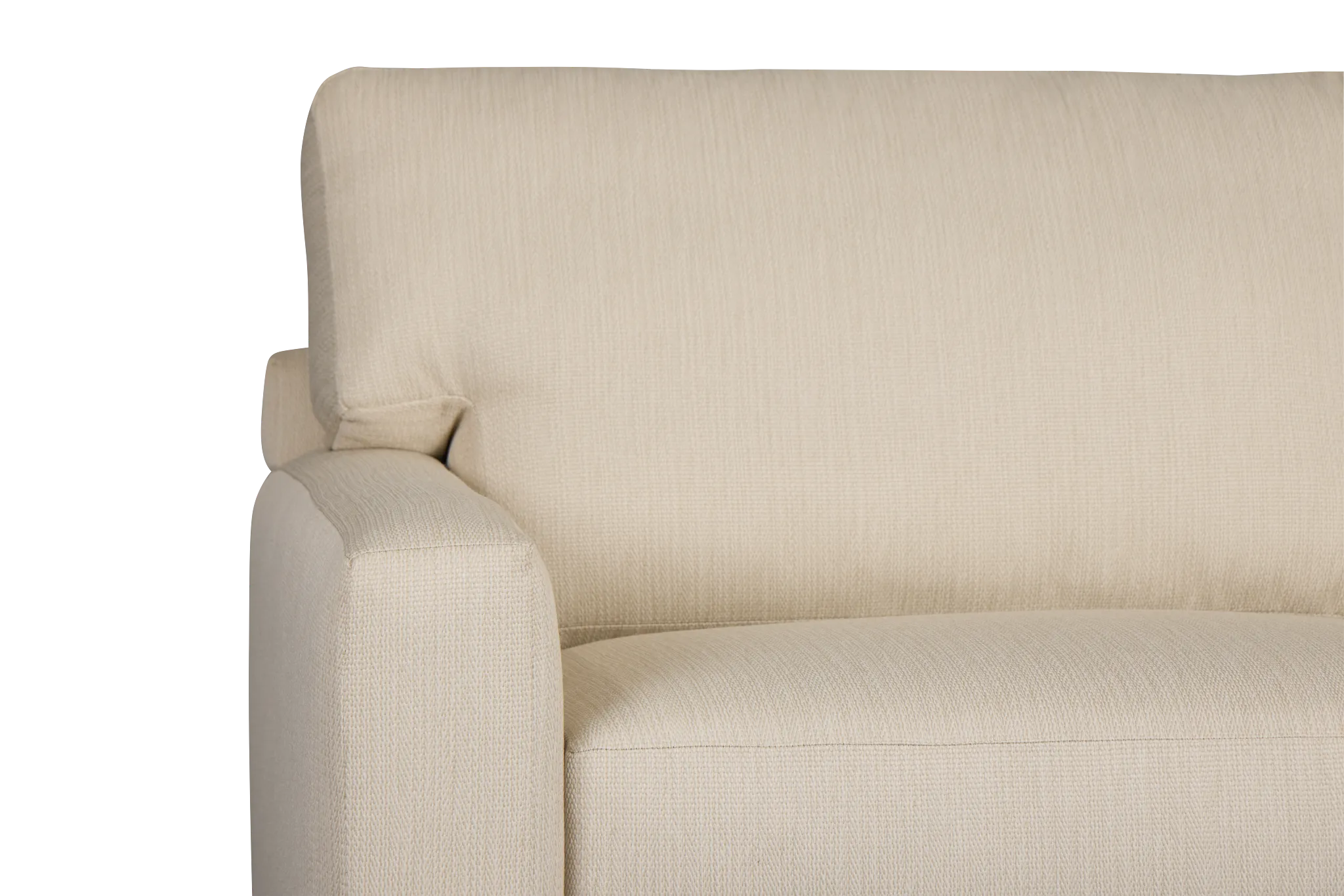 Rhodes Beige Fabric Sofa