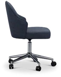 Paige Dark Gray Swivel Desk Chair