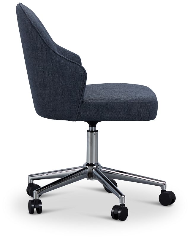 Paige Dark Gray Swivel Desk Chair