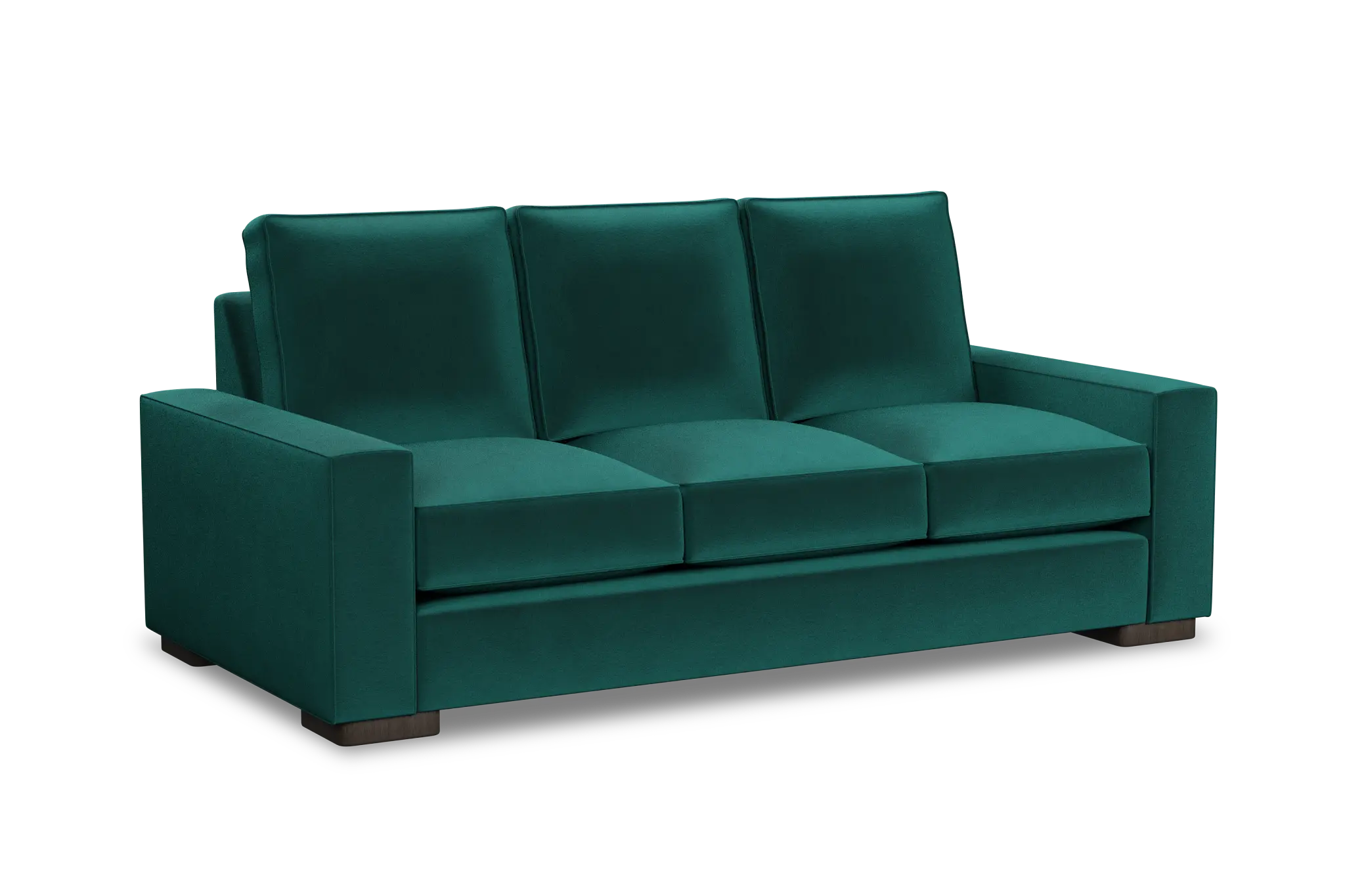Edgewater Joya Green 84" Sofa W/ 3 Cushions Edgewater Joya Green 84" Sofa W/ 3 Cushions