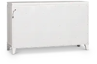 Milan White Youth Dresser