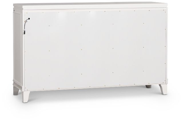 Milan White Youth Dresser