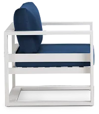 Lisbon Navy Aluminum Chair