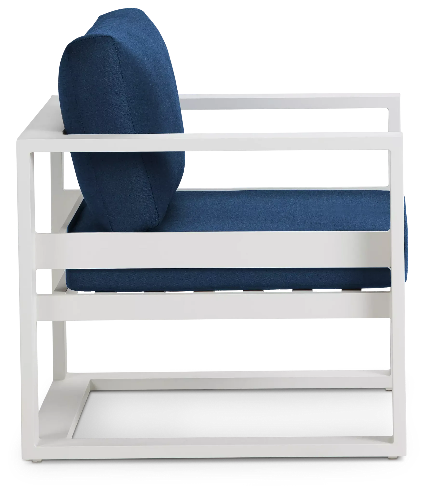 Lisbon Navy Aluminum Chair