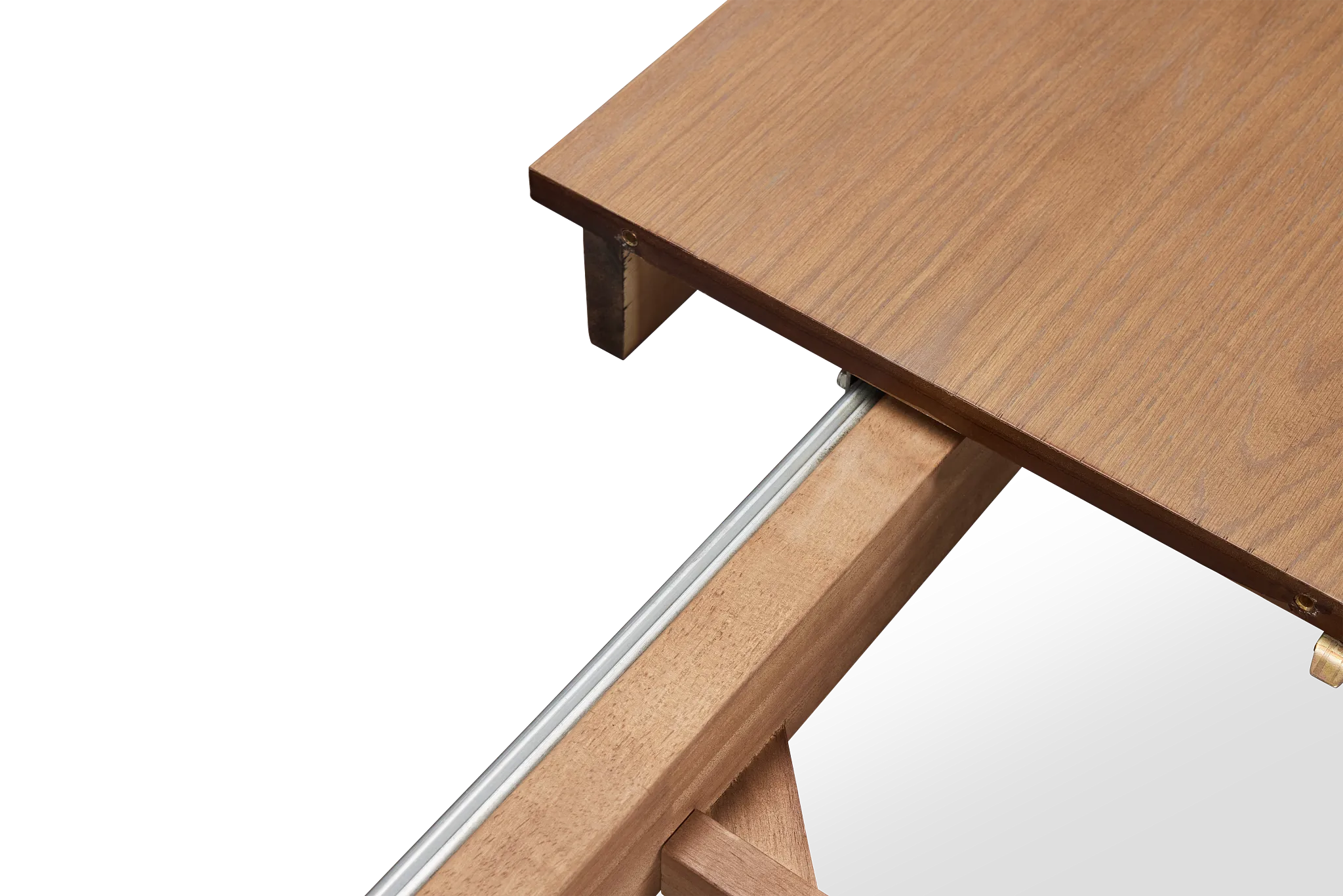 Provo Mid Tone Rect Table, 4 Gray Chairs & Bench