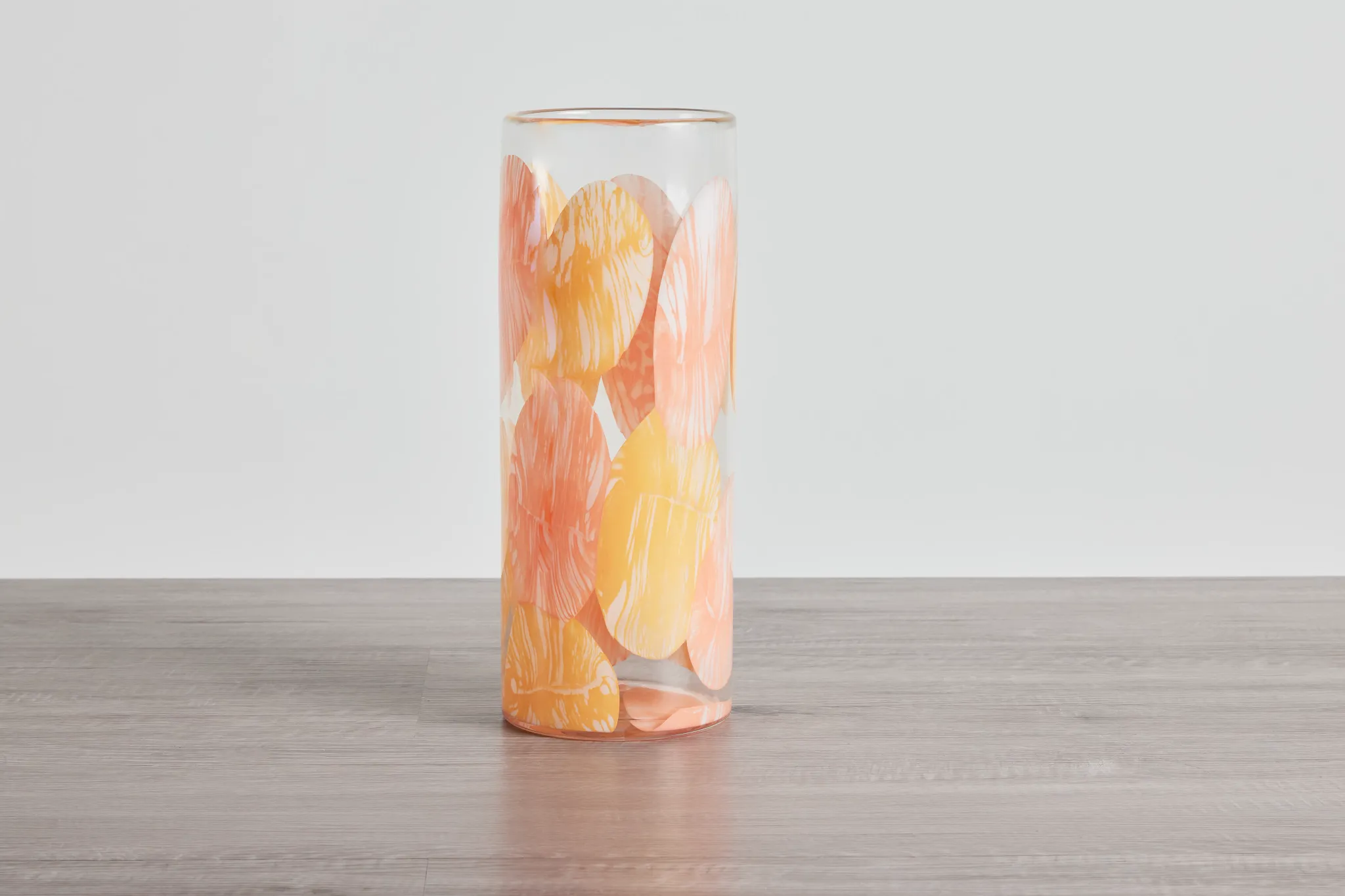 Claras Orange Large Vase