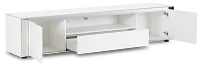Harley White 86" Tv Stand