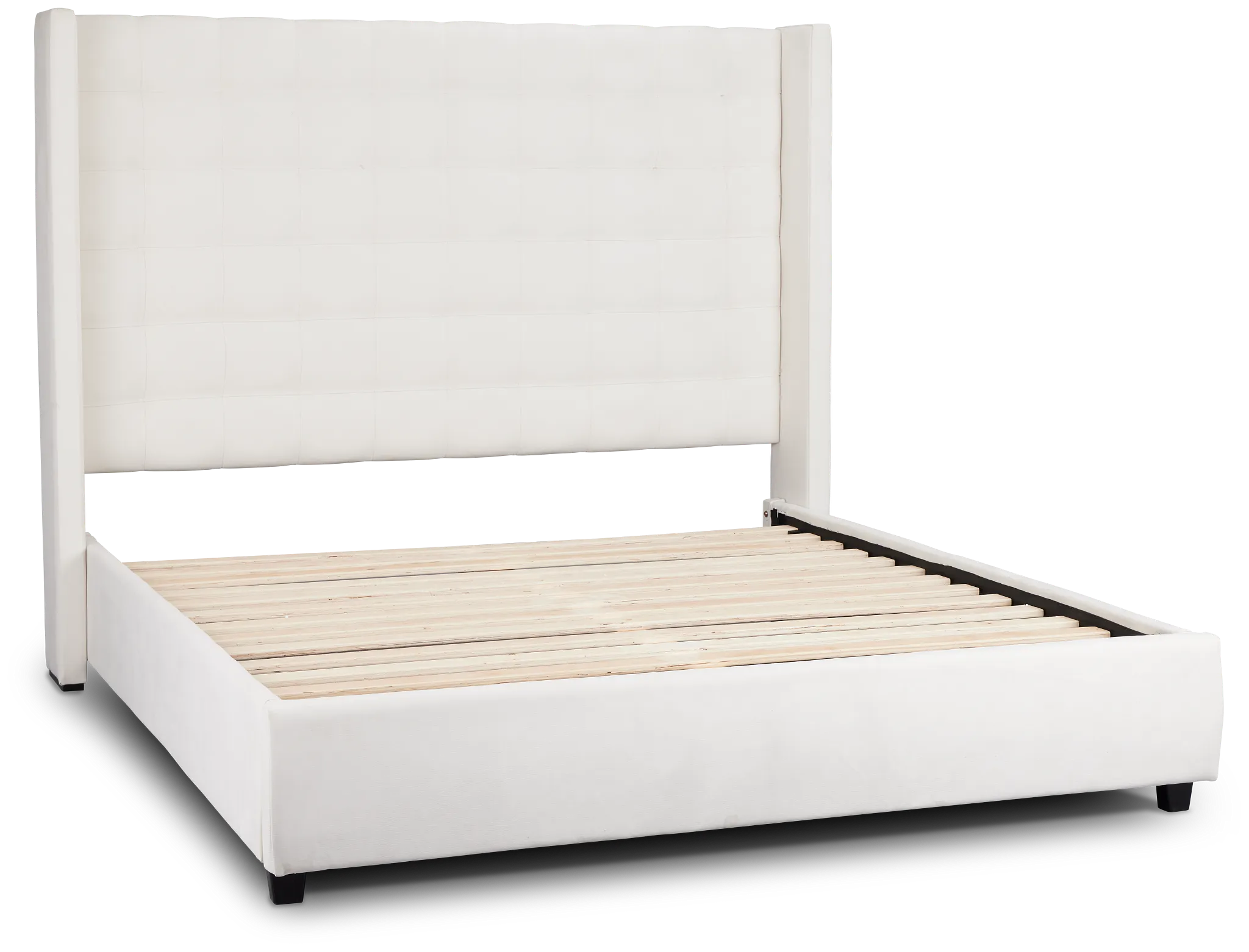Marco White Uph Platform Storage Bed