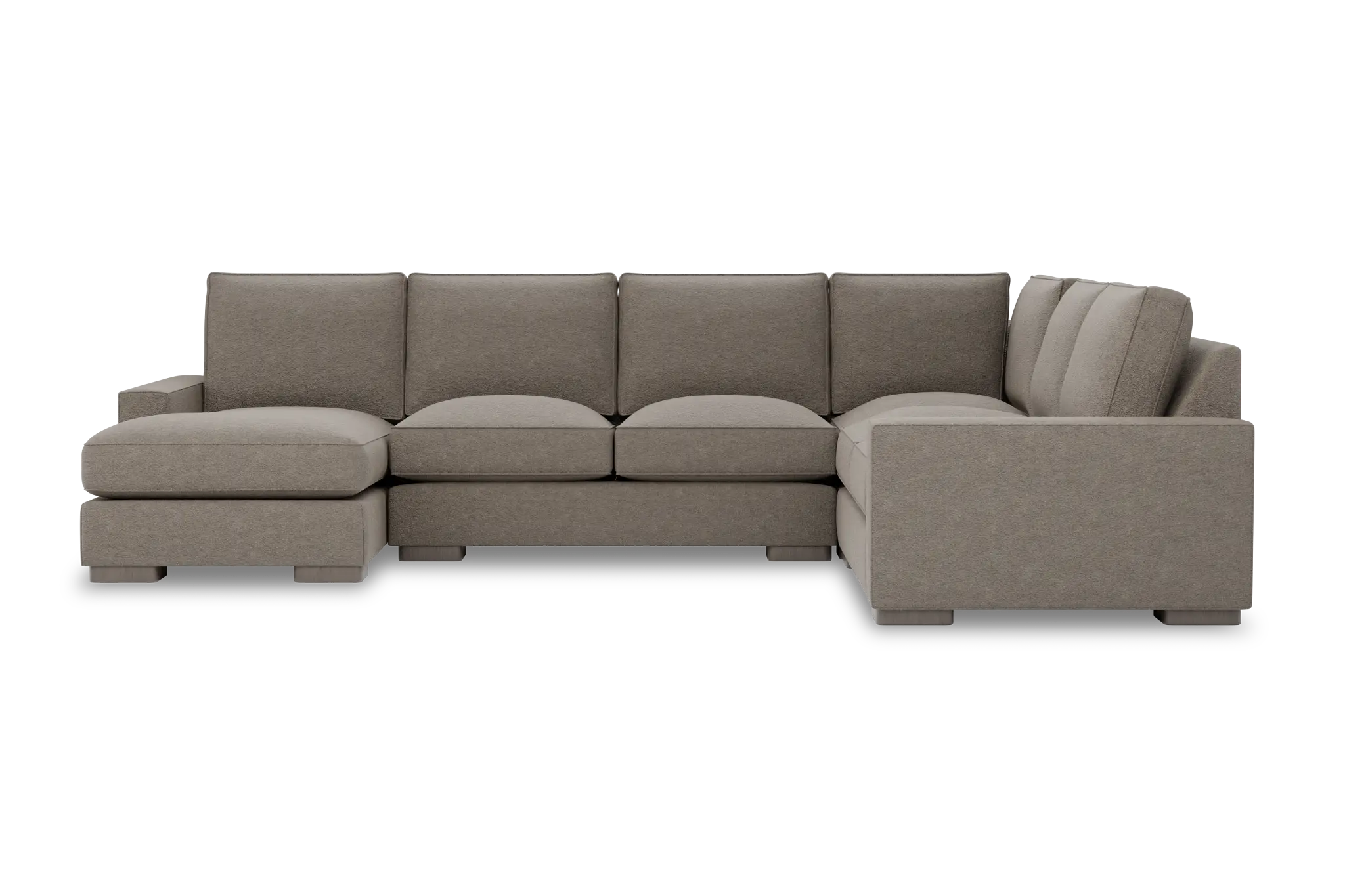 Edgewater Elite Brown Medium Left Chaise Sectional Edgewater Elite Brown Medium Left Chaise Sectional