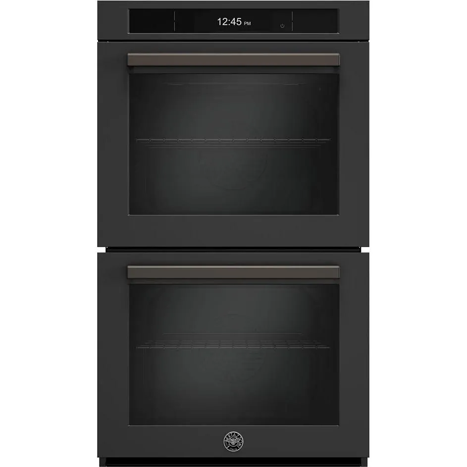 Bertazzoni Professional Series Black 30" Double Convection Oven