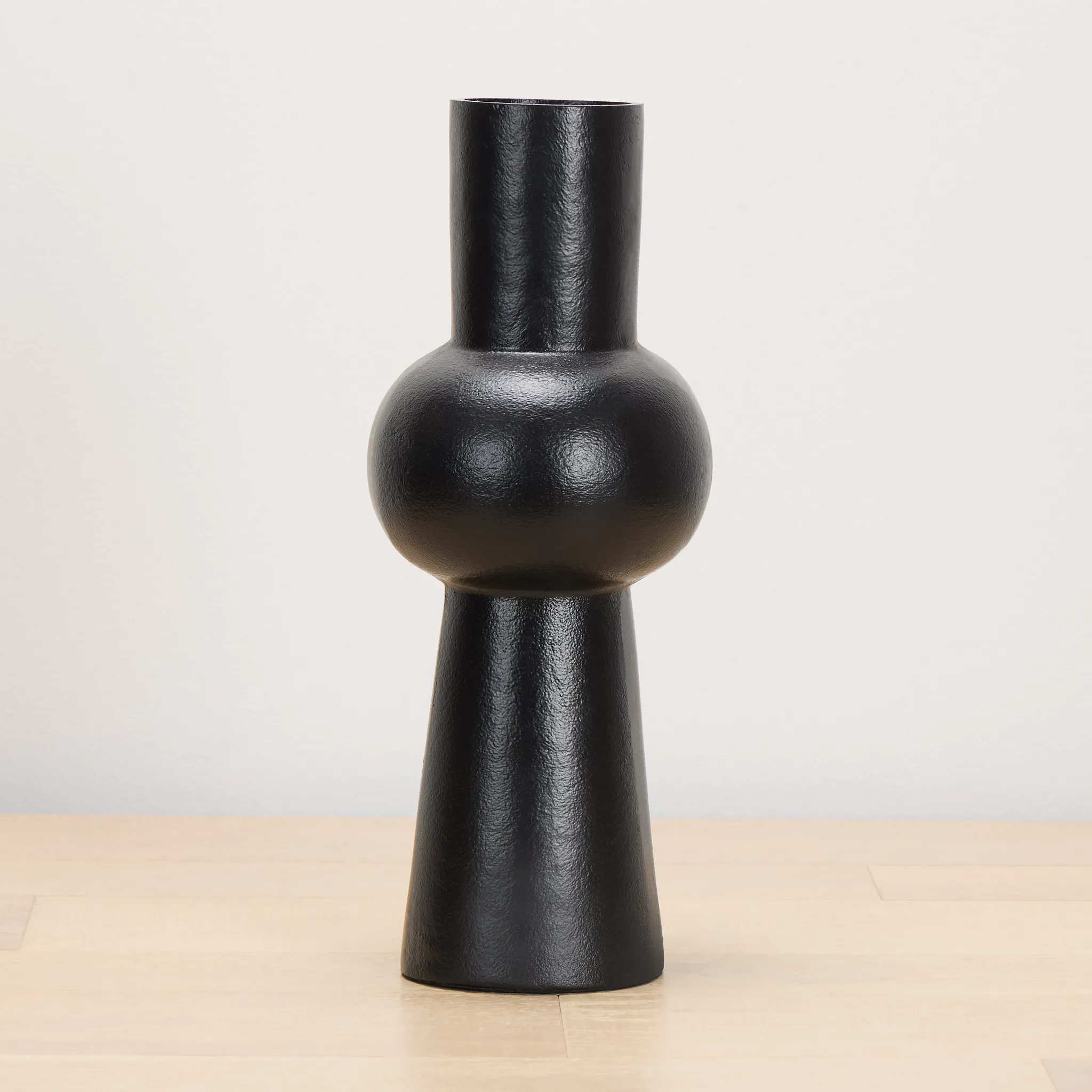 Cansu Black Large Vase