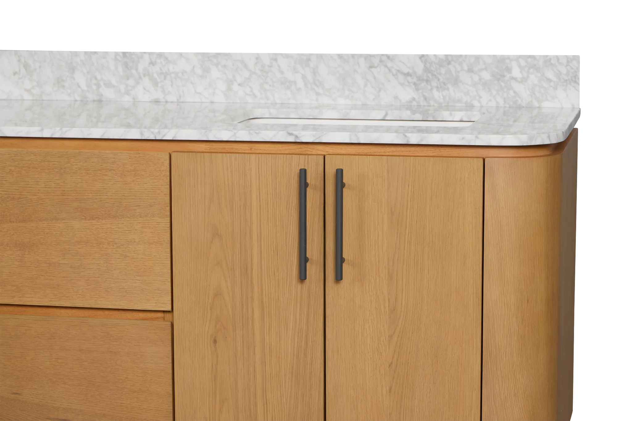 Nomad Light Tone 72" Double Bathroom Vanity