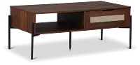 Walker Dark Tone 1-drawer Coffee Table