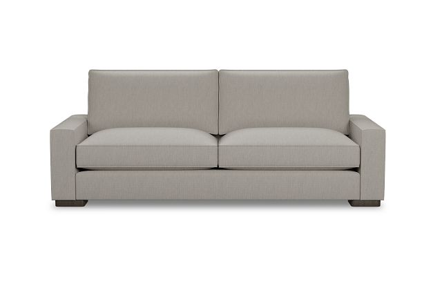 Edgewater Revenue Beige 96" Sofa W/ 2 Cushions
