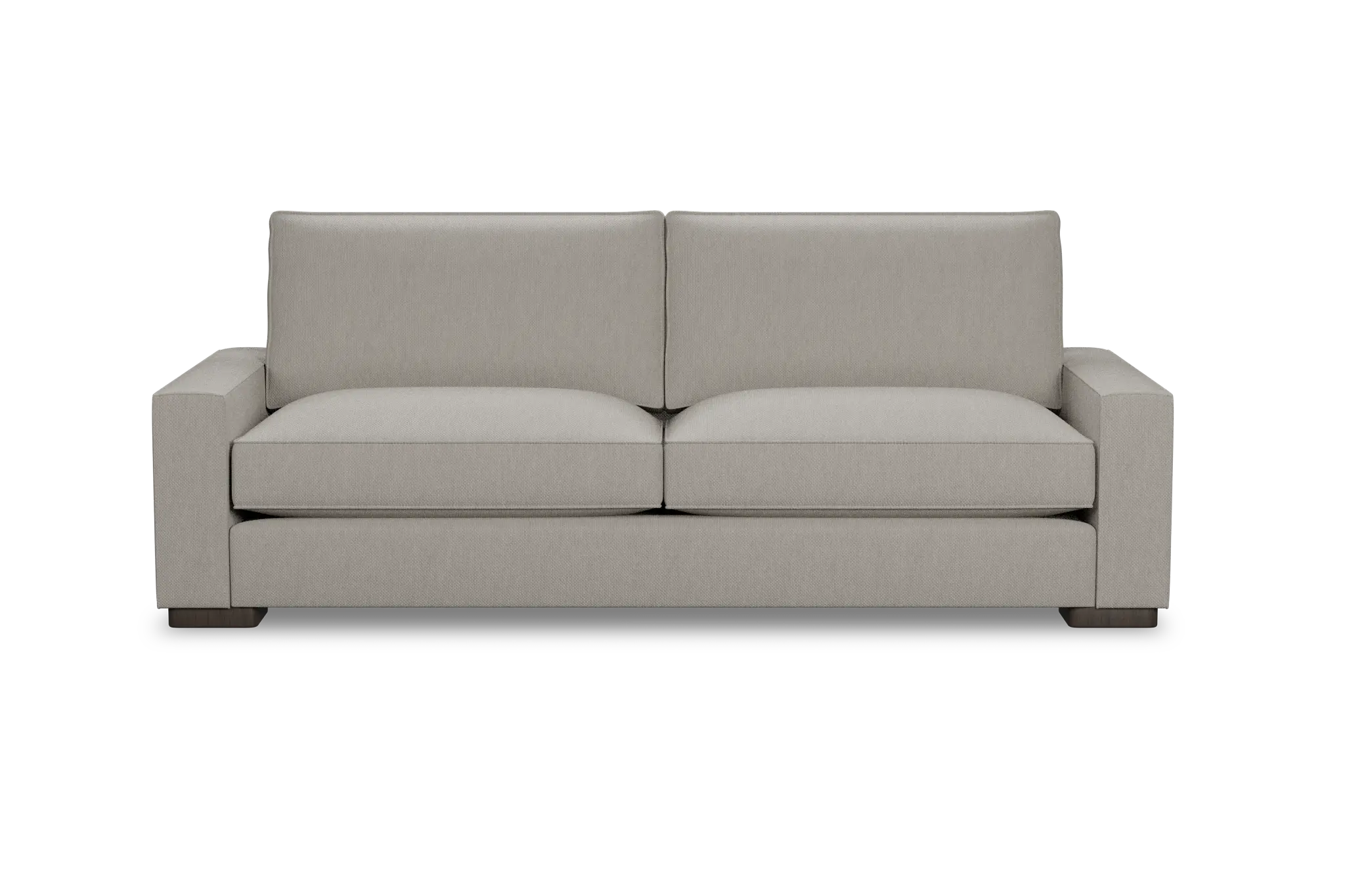 Edgewater Revenue Beige 96" Sofa W/ 2 Cushions Edgewater Revenue Beige 96" Sofa W/ 2 Cushions