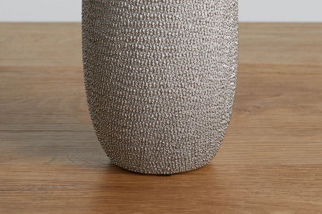 Clay Silver Vase