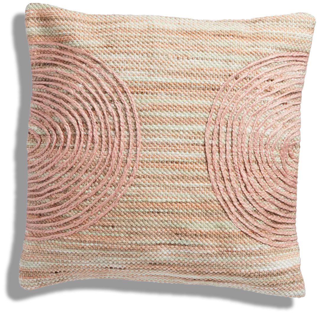 Reid Pink 20" Accent Pillow Reid Pink 20" Accent Pillow