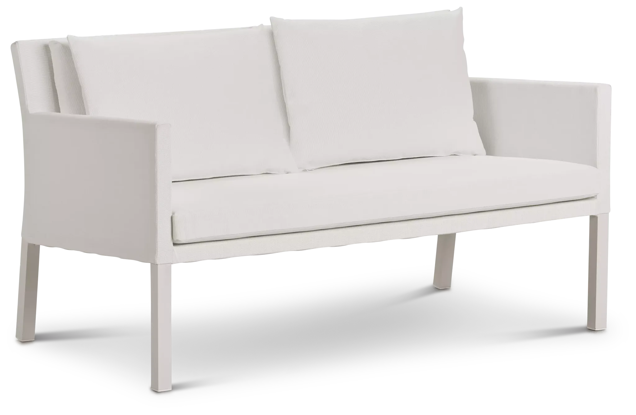 Lisbon2 White Sofa