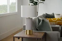 Rarity Gray Table Lamp