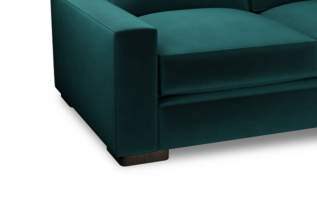 Edgewater Joya Teal Small Two-arm Sectional