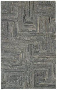 Blaze Gray 5x8 Area Rug