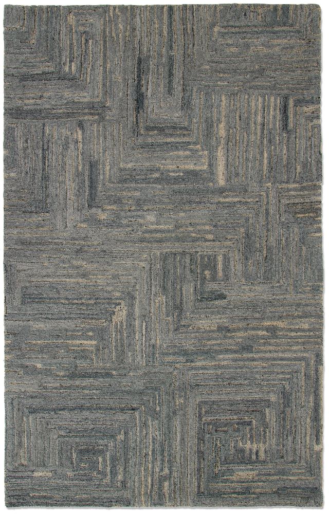 Blaze Gray 5x8 Area Rug