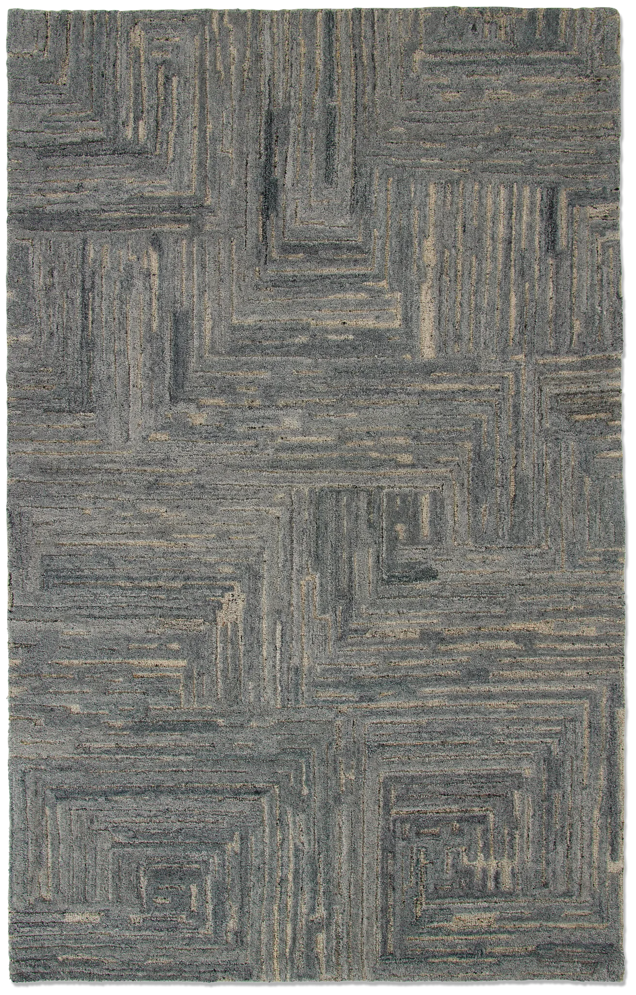 Blaze Gray 5x8 Area Rug