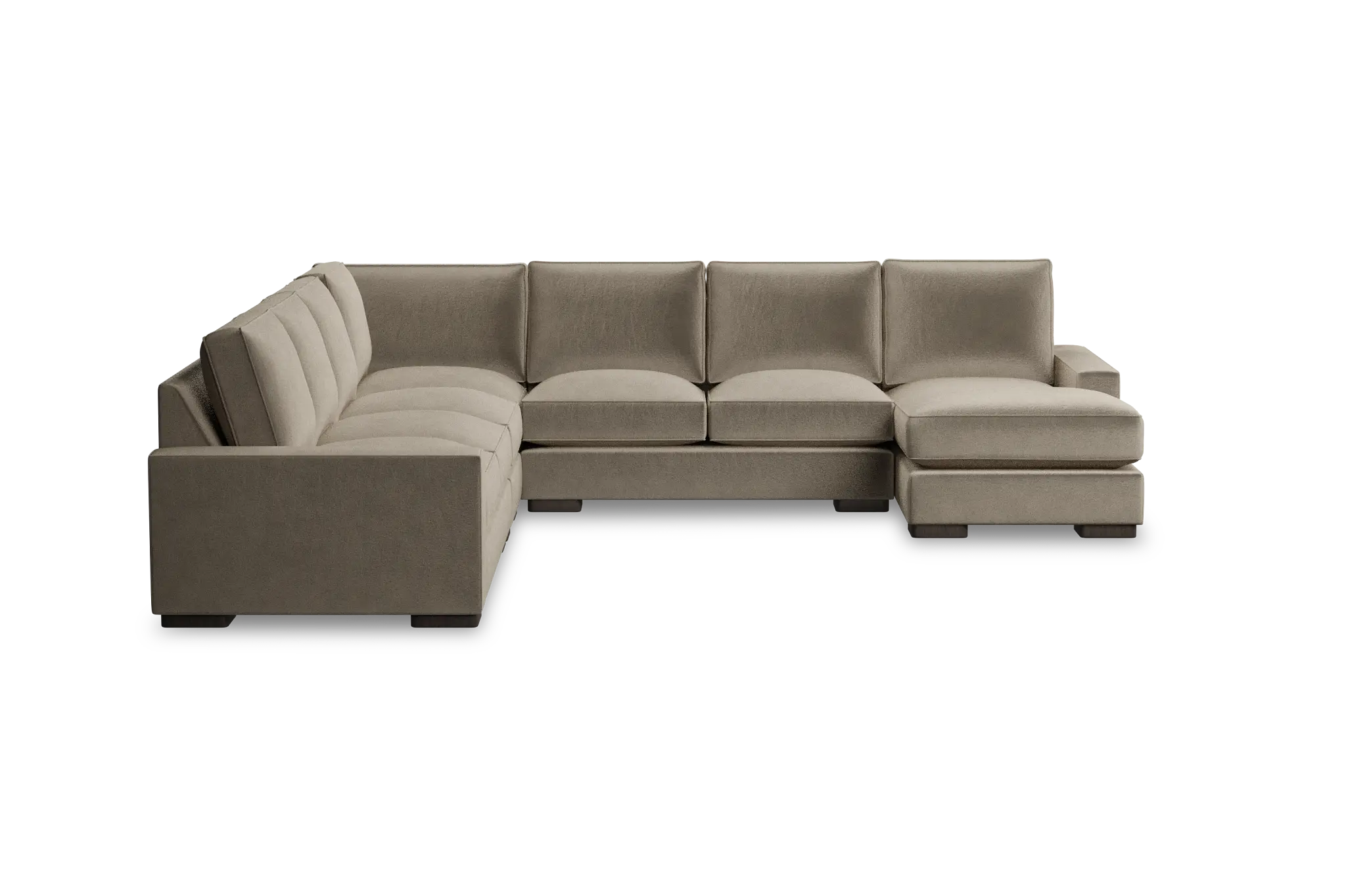 Edgewater Joya Beige Large Right Chaise Sectional Edgewater Joya Beige Large Right Chaise Sectional
