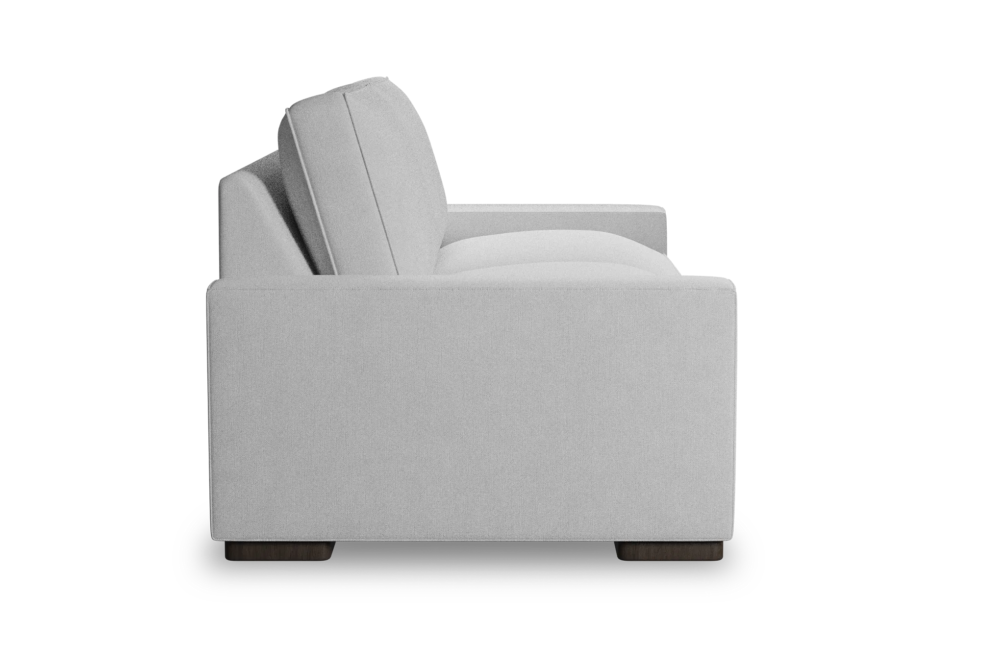 Edgewater Suave White 84" Sofa W/ 2 Cushions