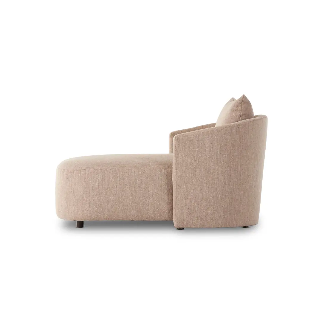 Four Hands Staci Beige Fabric Accent Chaise Four Hands Staci Beige Fabric Accent Chaise