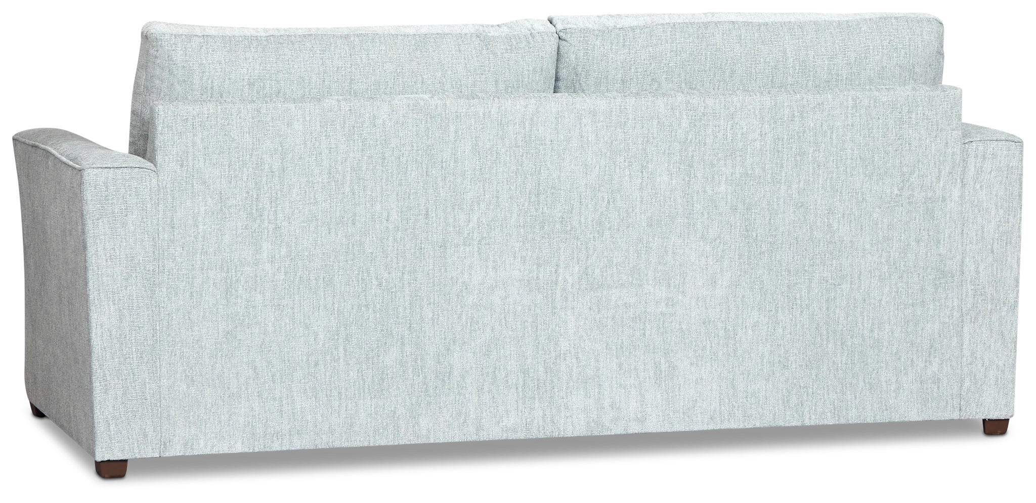 Shore Light Blue Fabric Sleeper Frame