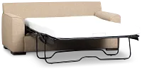 Sinclair Brown Fabric Memory Foam Sleeper