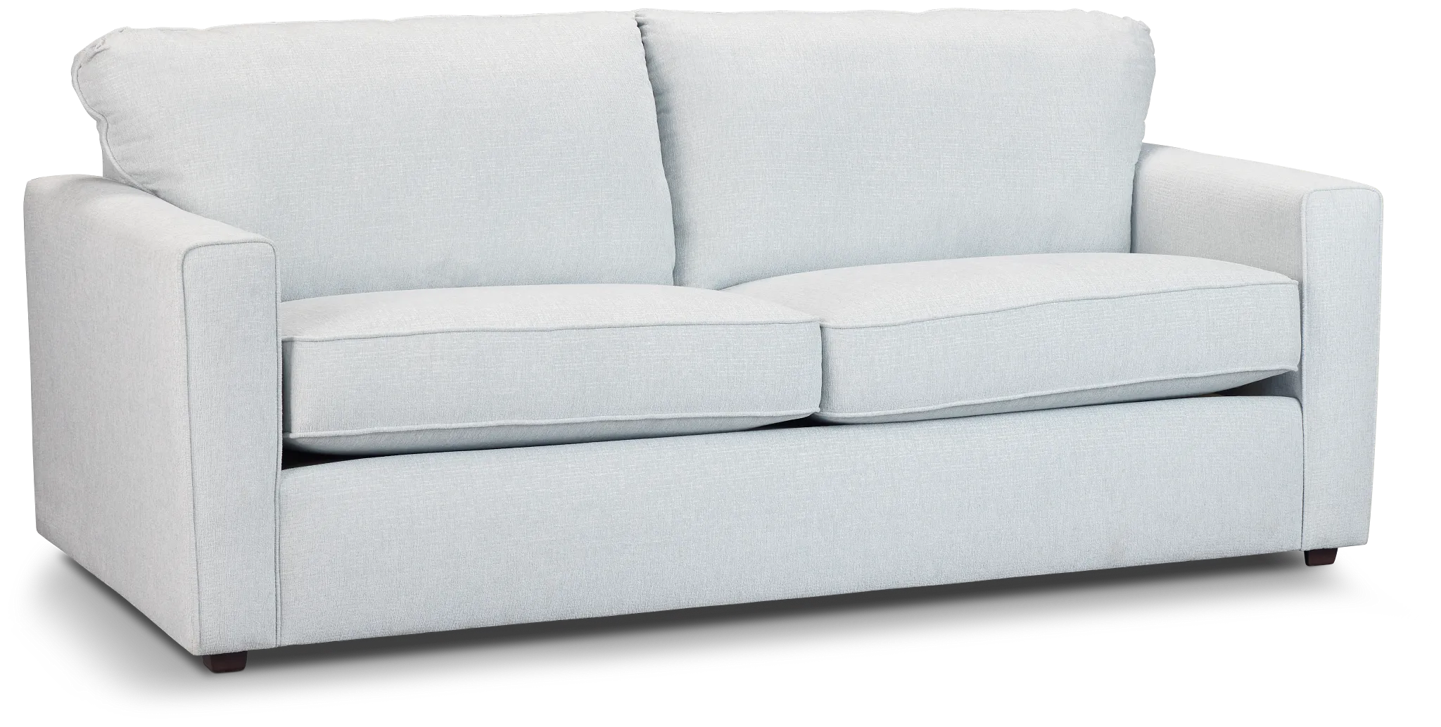 Avalon Light Blue Fabric Sofa