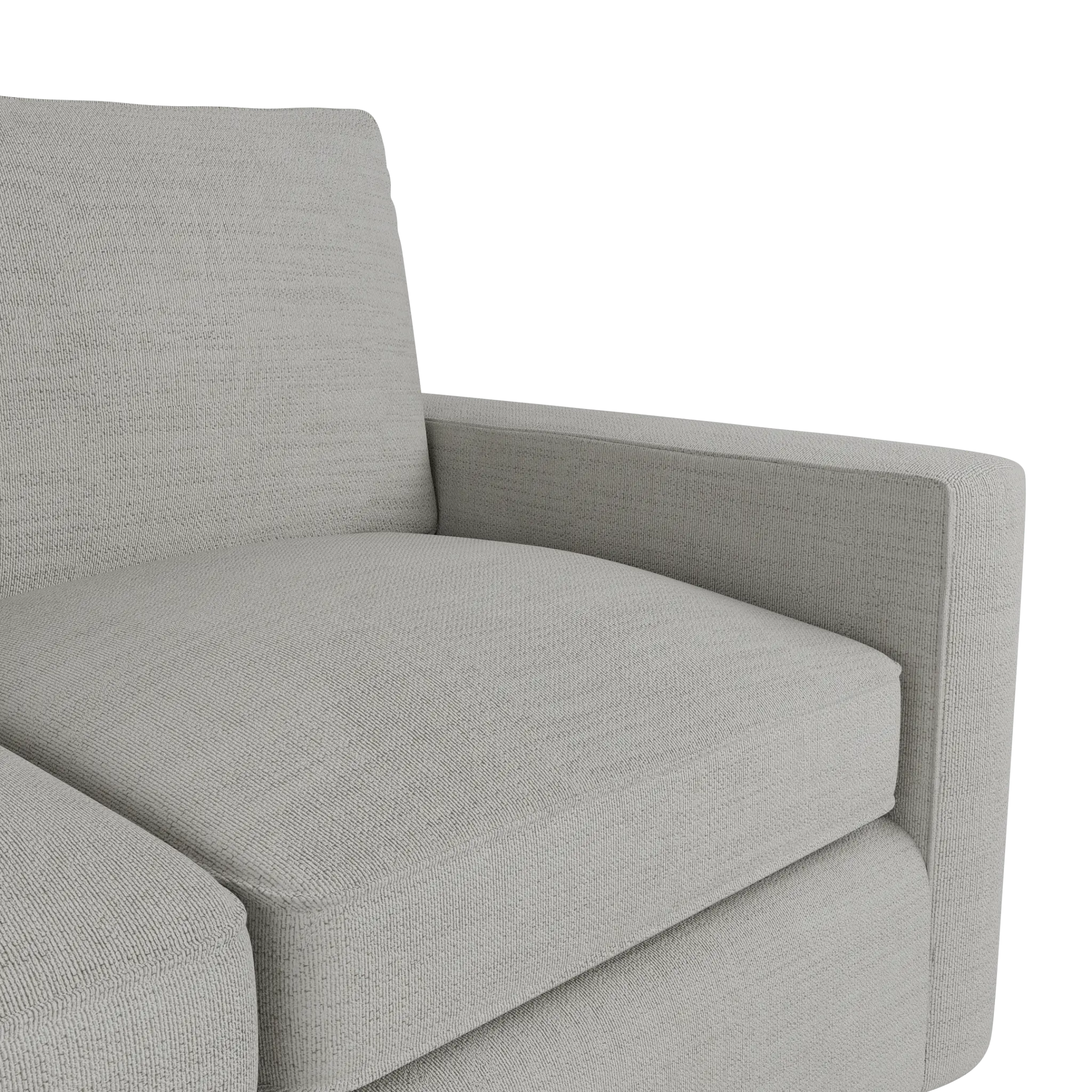 Siesta Maguire Ivory Fabric Loveseat Siesta Maguire Ivory Fabric Loveseat