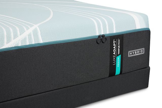 Tempur-pedic Tempur-luxeadapt Medium Hybrid Low-profile Mattress Set